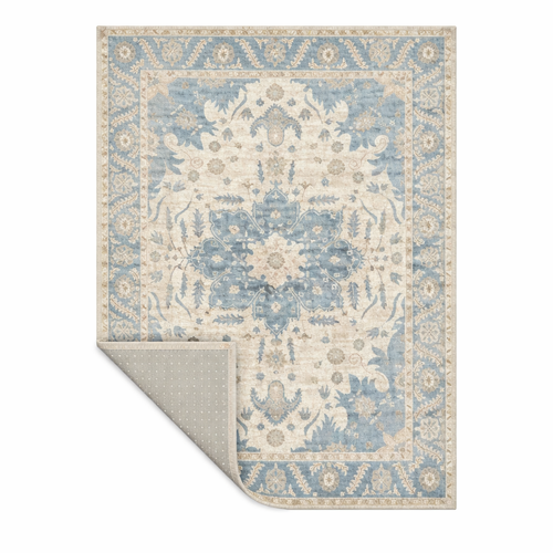 Azure Medallion Heritage Rug